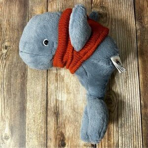 Jellycat Cozy Crew Whale Plush Stuffed Animal